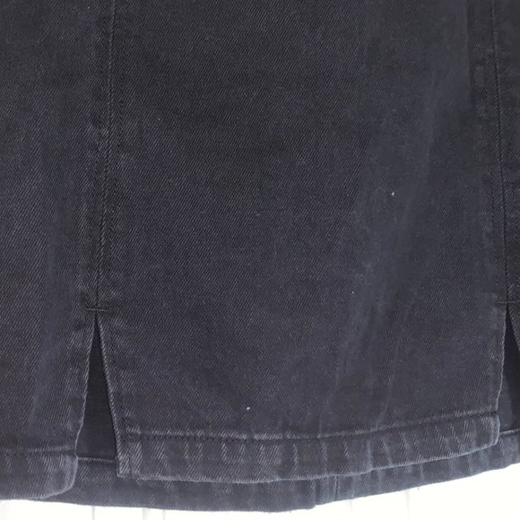 ASOS Washed Black Denim Skirt - Picture 3 of 8